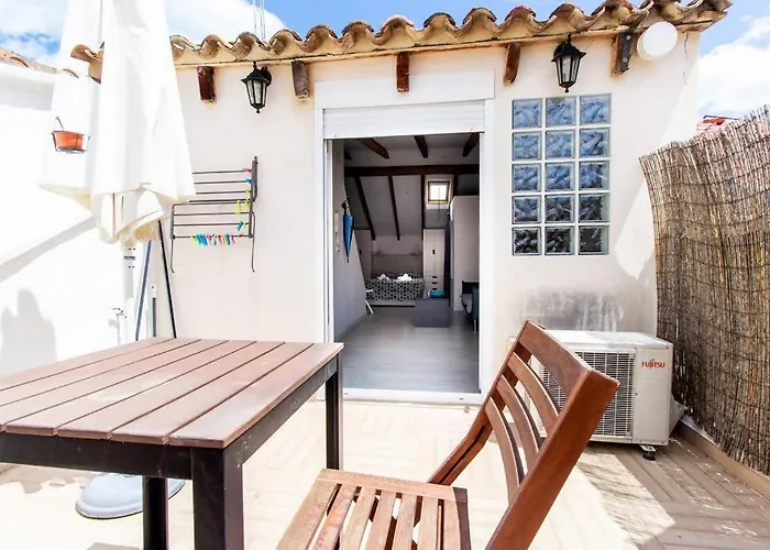 Apartamento Chic Loft Con Terraza Privada En La Playa