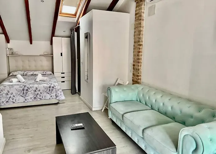 Chic Loft Con Terraza Privada En La Playa Apartamento Valencia