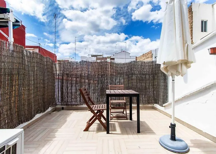 Chic Loft Con Terraza Privada En La Playa Valencia